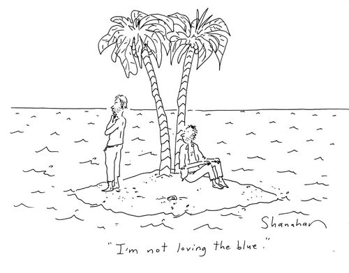 'I'm not loving the blue.'