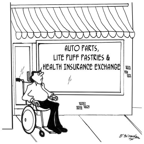 Auto parts, Lite Puff Pastries, & Health Insurance Exchange.