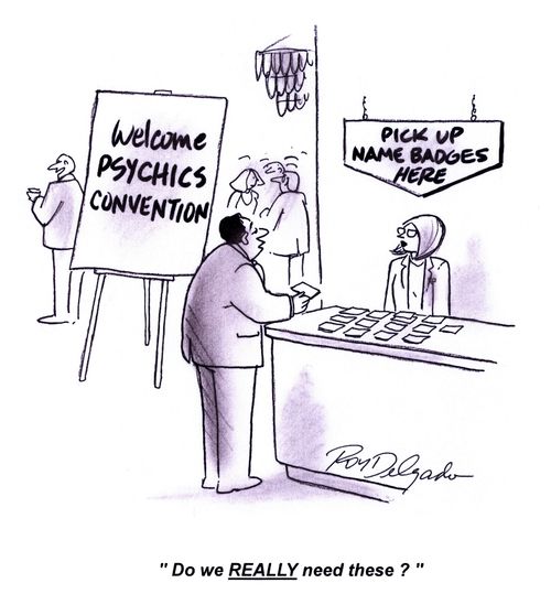 Welcome: Psychics Convention.