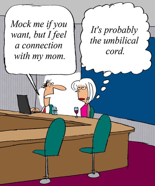 'Mock if you want, but I feel a connection with my mom.'  