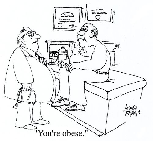 'You're obese.'