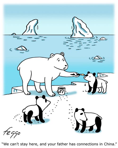'We can't stay here, and your father has connections in China.'