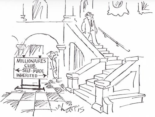 'Millionaires Club - Self-Made - Inherited'