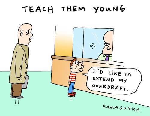 'I'd like to extend my overdraft...'