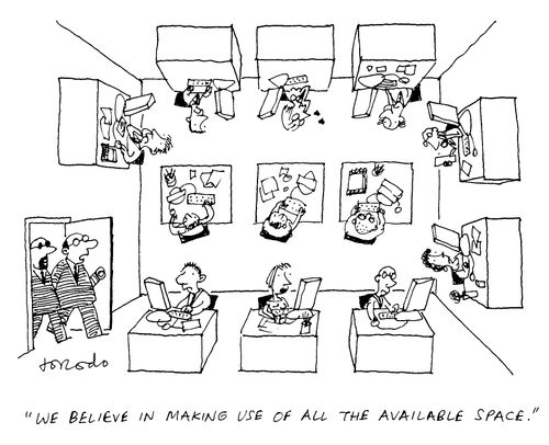 'We believe in making use of all the available space.'