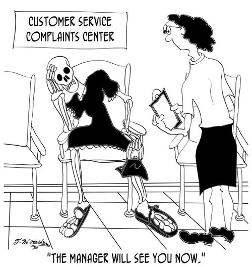 'The manager will see you now.'