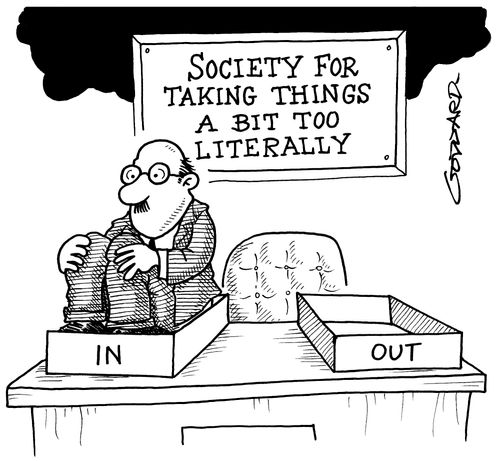 Society for Taking Things a bit too Literally.