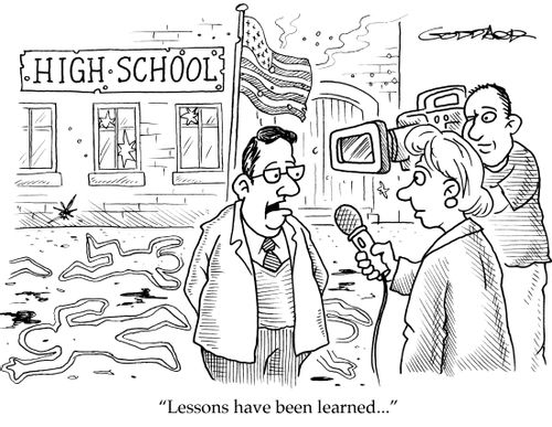 'Lessons have been learned.'