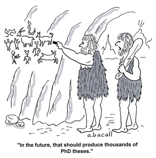 'In the future, that should produce thousands of PhD theses.'