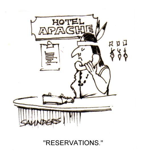 'Reservations.'