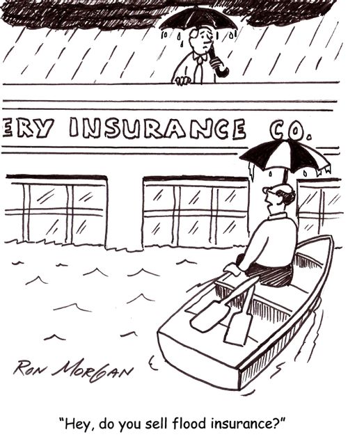 'Hey, do you sell flood insurance?'