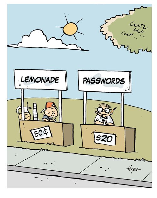 Lemonade - Passwords.