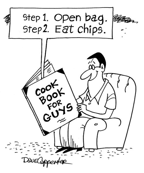 Cook Book for Guys.