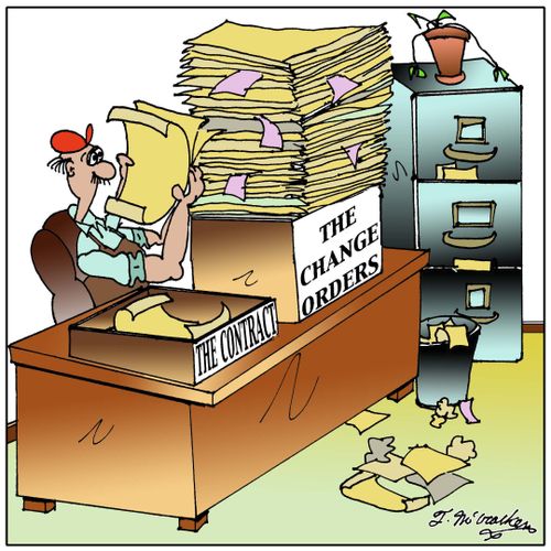 The Contract & The Change Orders.