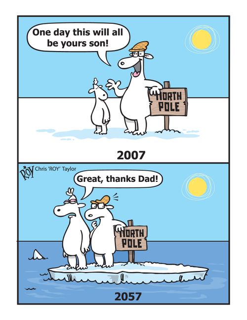 'One day this will all be yours son!'