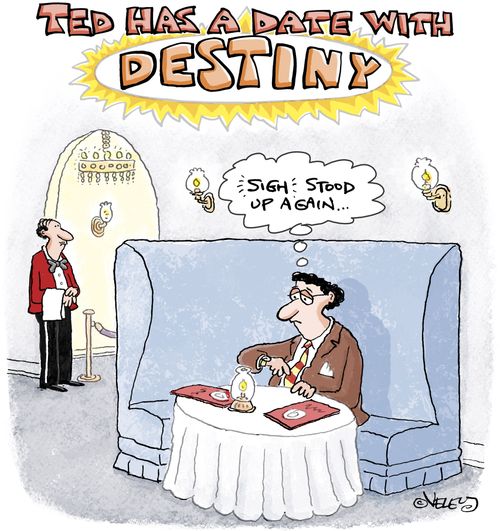 Ted has a date with DESTINY!