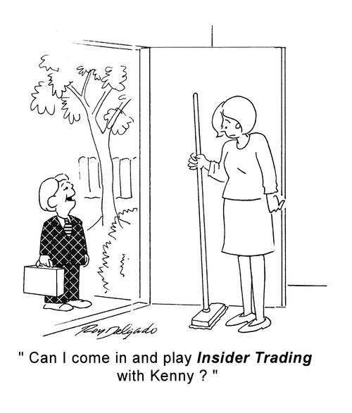 'Can I come in and play Insider Trading with Kenny?'