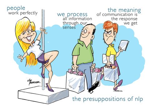 People Work Perfectly...We process all information through our senses...the meaning of communication is the response we get.