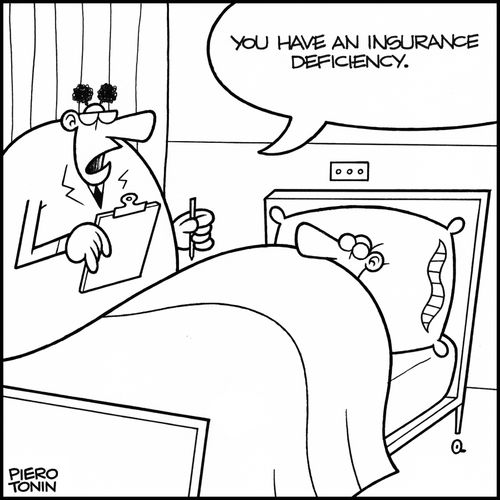 'You have an insurance deficiency.'