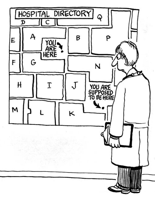 Hospital Directory: You are supposed to be here.
