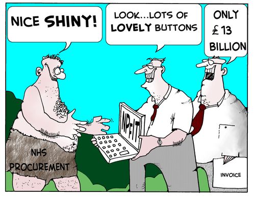 Nice shiny...look, lots of lovely buttons...only ?13 billion...NPFit.