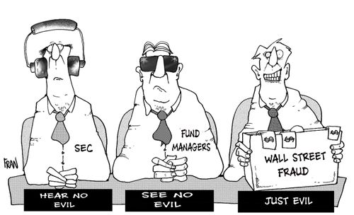 "Hear no evil...See no evil...Just  evil."