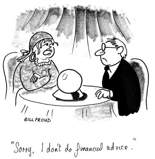 'Sorry, I don't do financial advice.'