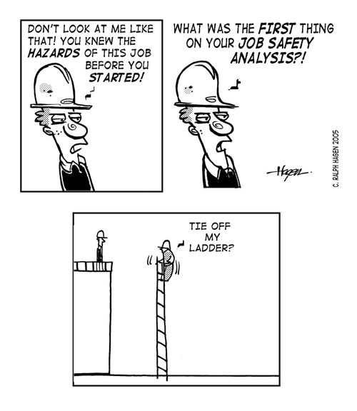 Work Safety - Ladders.