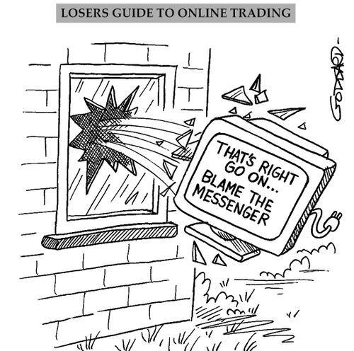 Blame the messenger.