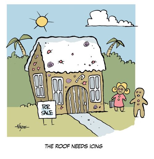 'The roof needs icing.'