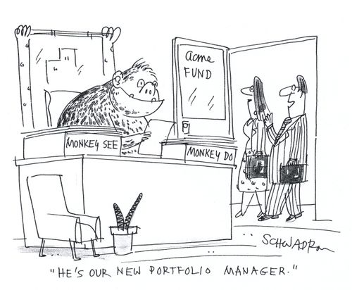 'He's our new portfolio manager.'