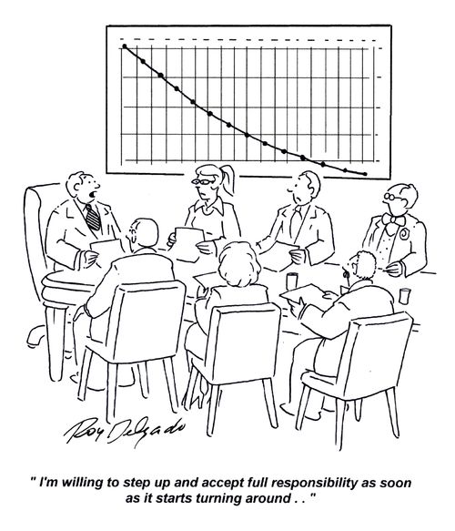 'I'm willing to step up and accept full responsibility as soon as it starts turning around..'