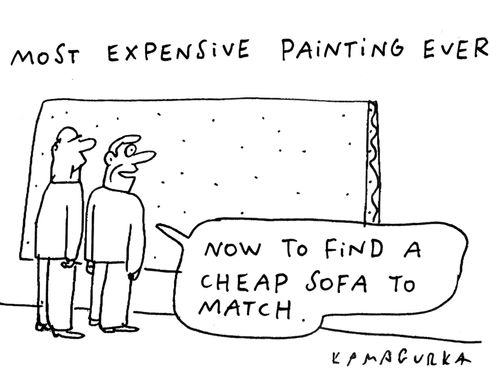 'Now to find a cheap sofa to match.'