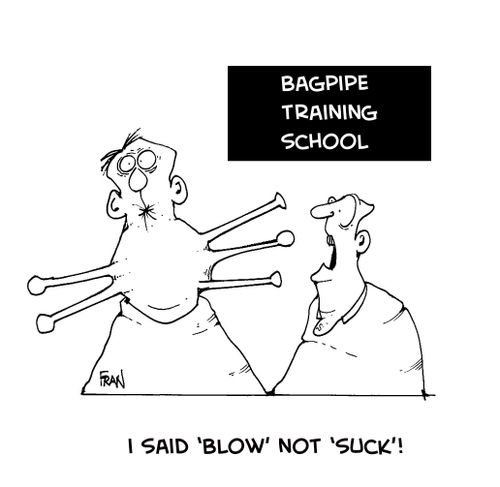 'I said 'blow' not 'suck'!'