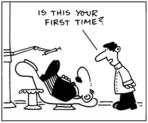 'Is this your first time?'