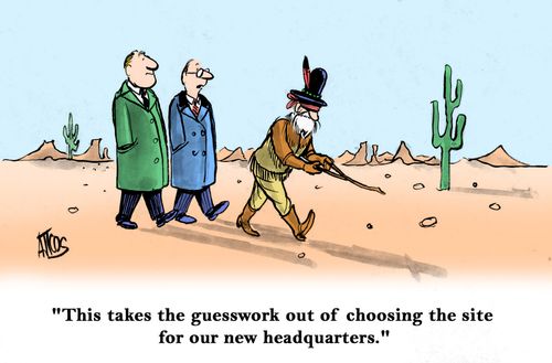 'This takes the guesswork out of choosing the site for our new headquarters.'