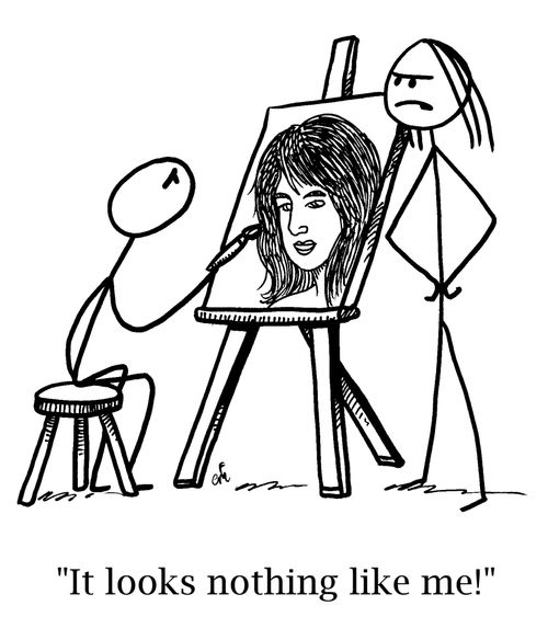 'It looks nothing like me!'