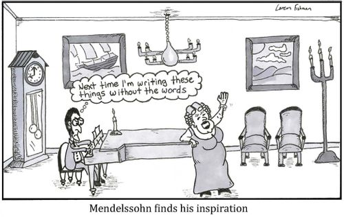 Mendelssohn Finds His Inspiration