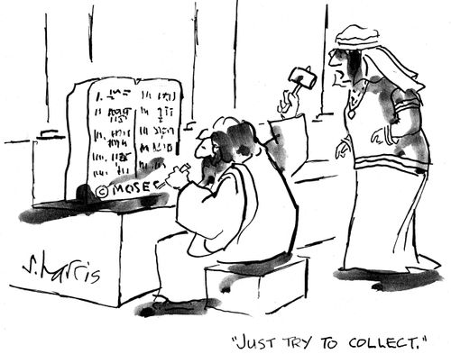 'Just try to collect.'