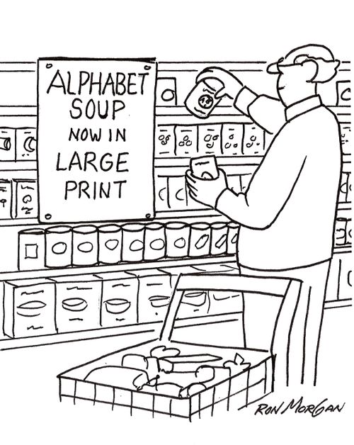 Alphabet Soup - Now in LARGE PRINT.