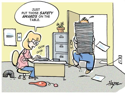 'Just put those safety awards on the table.'