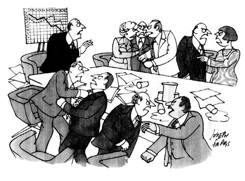 A fight in the Boardroom.