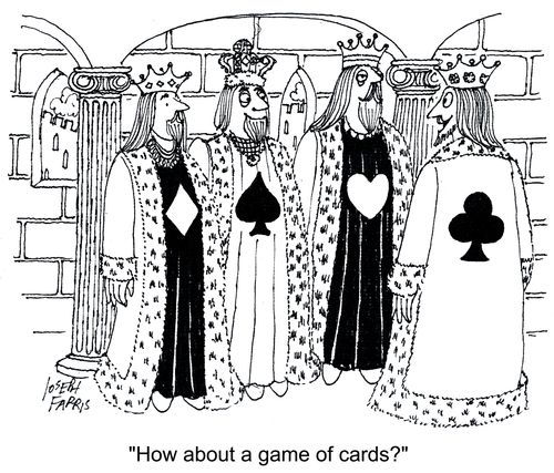 'How about a game of cards?'