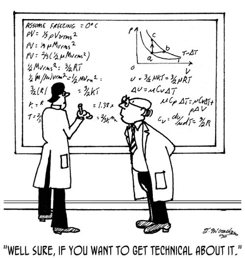 'Well sure, if you want to get technical about it.'