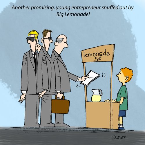 Another promising young entrepreneur snuffed out by Big Lemonade