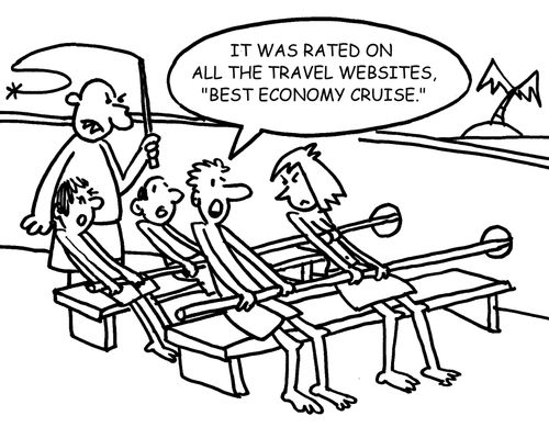 'It was rated on all the travel websits, best economy cruise.'
