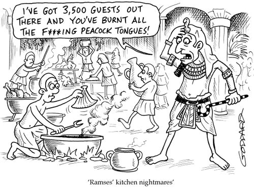 'Ramses' kitchen nightmares'.