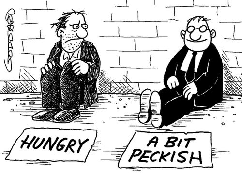 Hungry / A bit peckish.