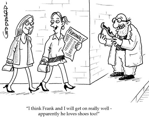 'I think Frank and I will get on really well - apparently he loves shoes too!'