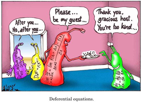 Deferential equations.